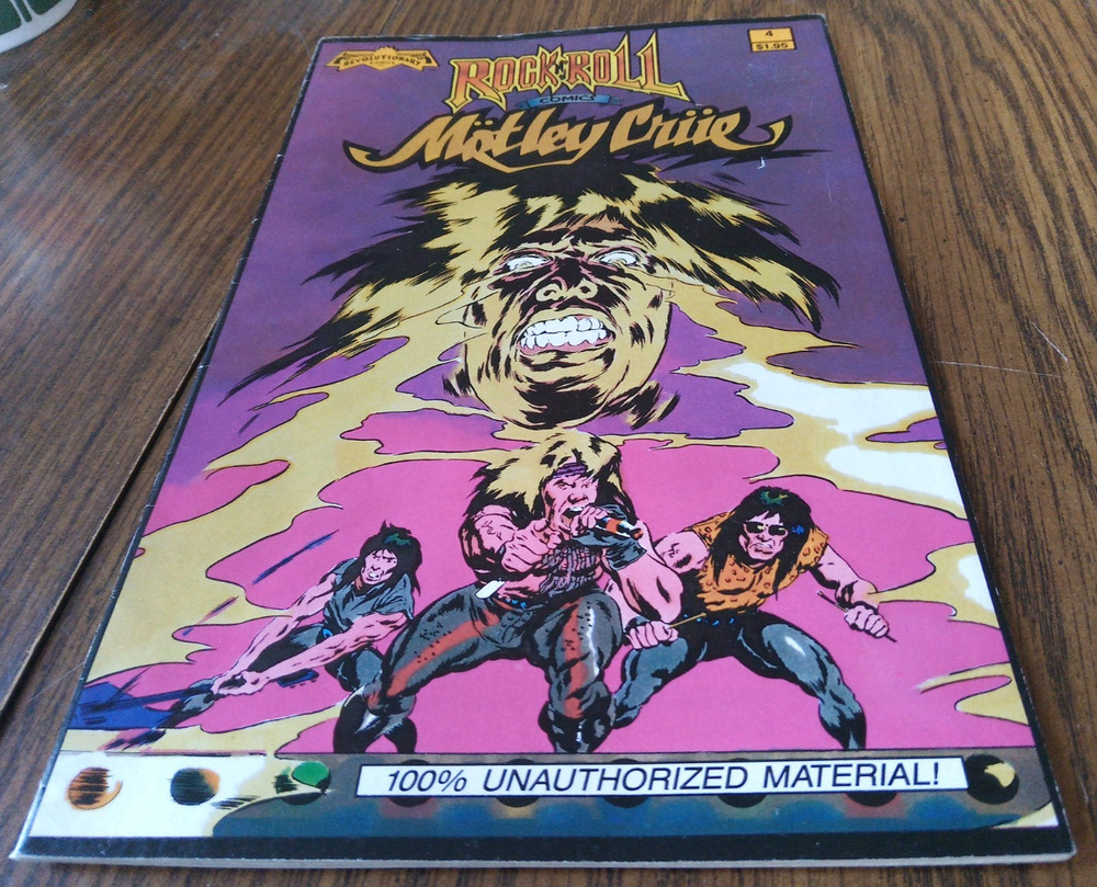 Rock & Roll Comics #4 May 1990 Revolutionary Comics 2nd Printing